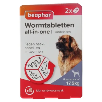 Discount Beaphar Wormmiddel All-in-one 70kg