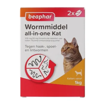 Clearance Beaphar Wormmiddel All-in-one Kat