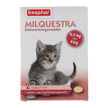 Outlet Beaphar Wormmiddel Milquestra Kat En Kitten 4kg