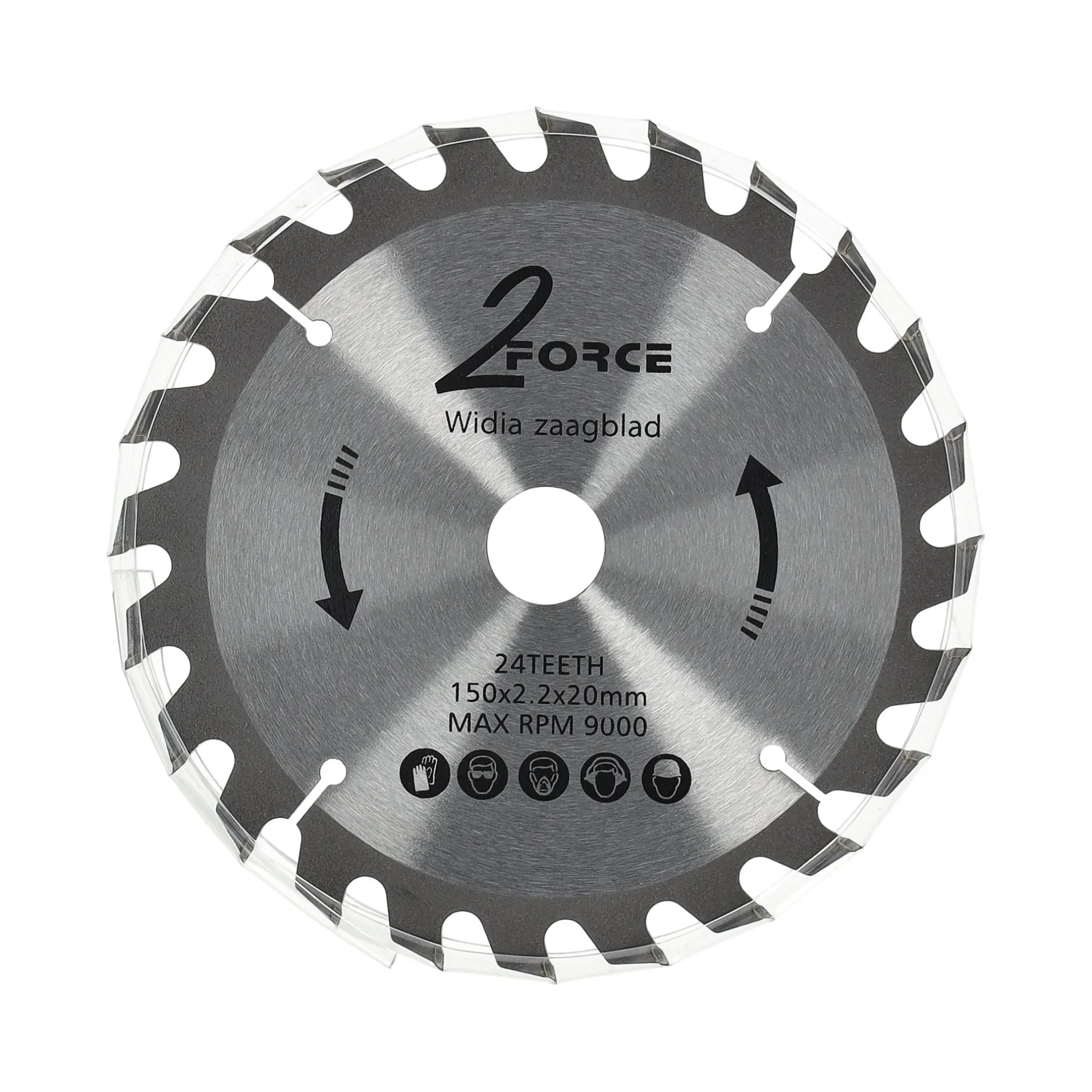 zaagblad-150-mm-20as-24t-2-for-gSjymxCf-0.webp Clearance 2-Force Zaagblad Ø150 Mm 20as 24T