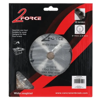 Online 2-Force Zaagblad Ø170 Mm 16as 30T
