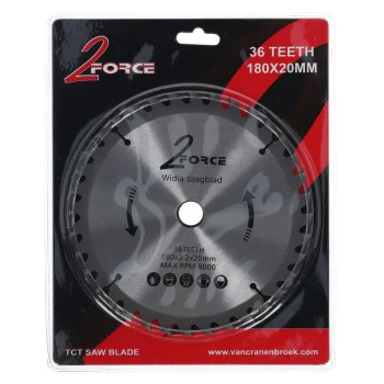 New 2-Force Zaagblad 180 Mm 20as 36T