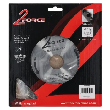 Fashion 2-Force Zaagblad Ø180 Mm 30as 36T