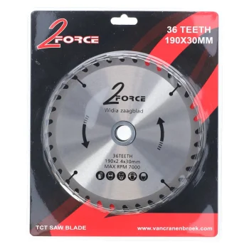 Discount 2-Force Zaagblad Ø190 Mm 30as 36T