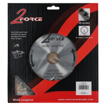 Fashion 2-Force Zaagblad Ø210 Mm 30as 40T