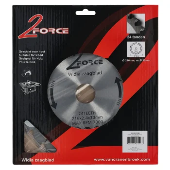 Clearance 2-Force Zaagblad Ø216 Mm 30as 24T
