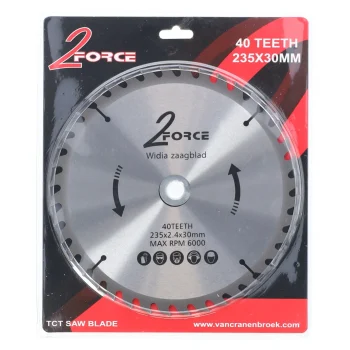 Sale 2-Force Zaagblad Ø235 Mm 30as 40T