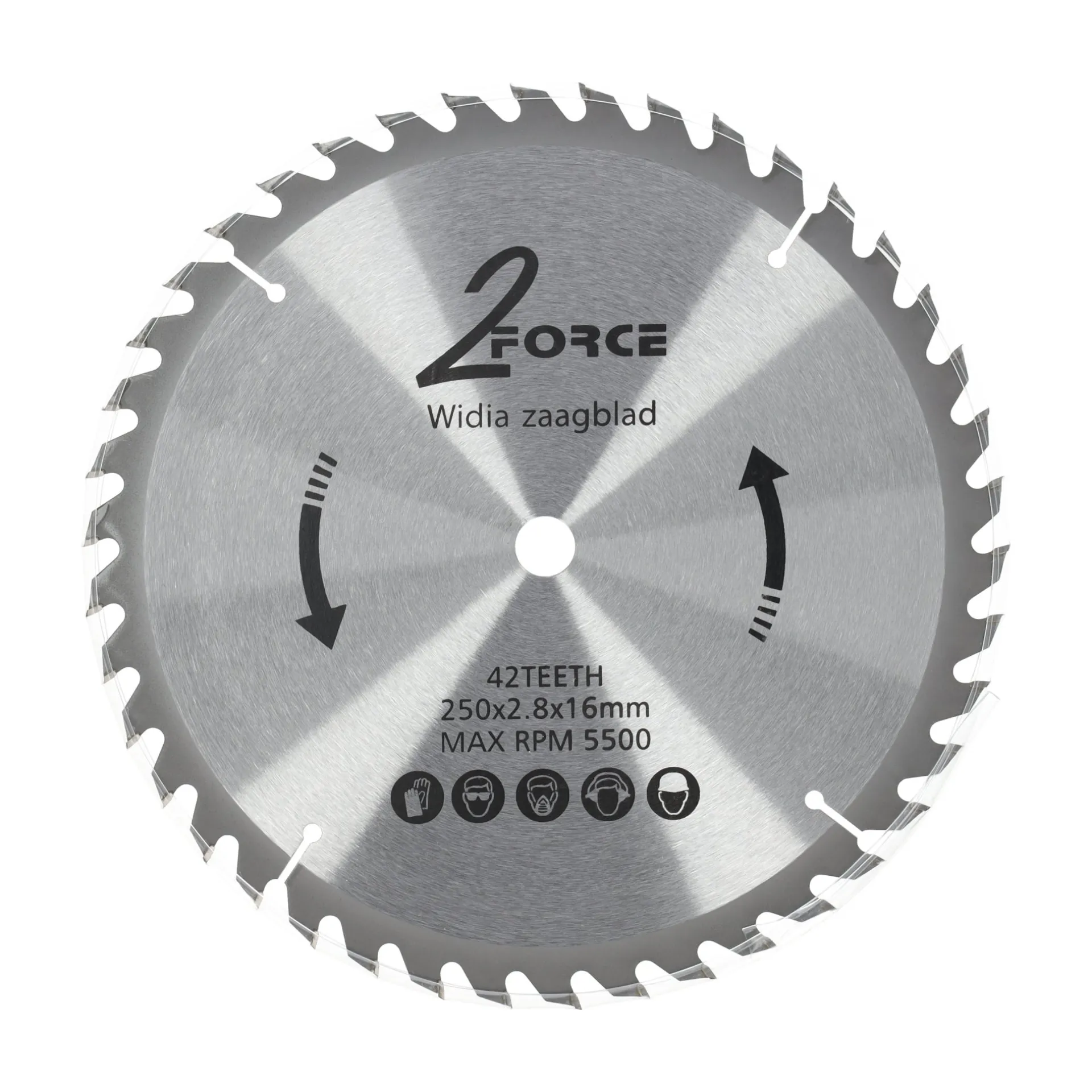 zaagblad-250-mm-16as-42t-2-for-hITbmjBQ-0.webp Outlet 2-Force Zaagblad Ø250 Mm 16as 42T