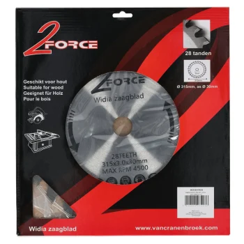 Fashion 2-Force Zaagblad Ø315 Mm 30as 28T