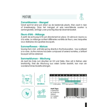 Hot Horti Tops Zomerbloemen Mix