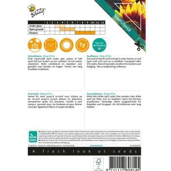 Best Buzzy Zonnebloem Ring Of Fire