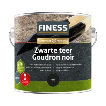 Outlet Finess Zwarte Teer 2.5L