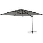 Clearance Sorara Zweefparasol Roma 3x3m Grijs